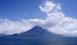 Lake Atitlan, Guatemala in Central America